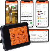 Portable golf swing tracker used for real-time feedback