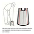 Putting mirror training aid used for alignment practice