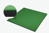 Golf training mat with realistic turf for ball striking