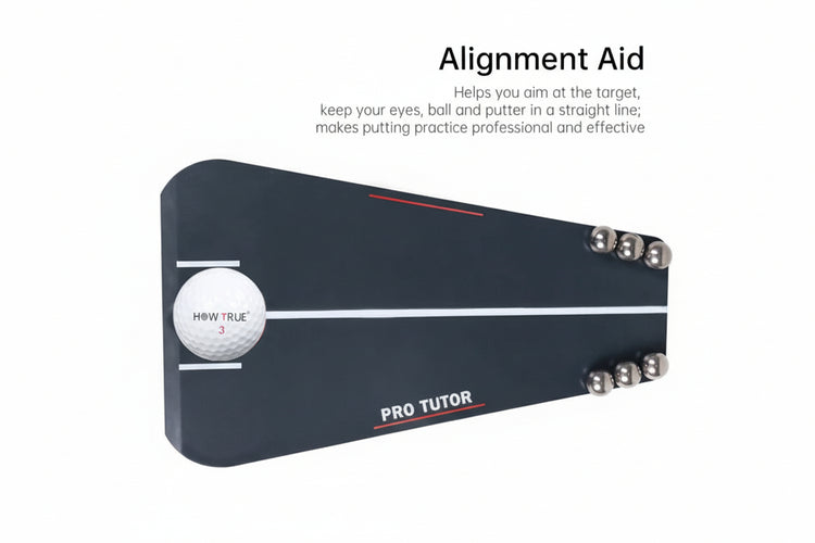 Putting trainer helping golfer improve tempo and control