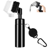 Golf club cleaner spray tool used on course between shots