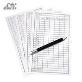 Lightweight golf scorecard organizer for easy carrying