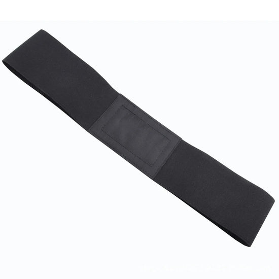 Golf swing arm band trainer used for improving arm alignment