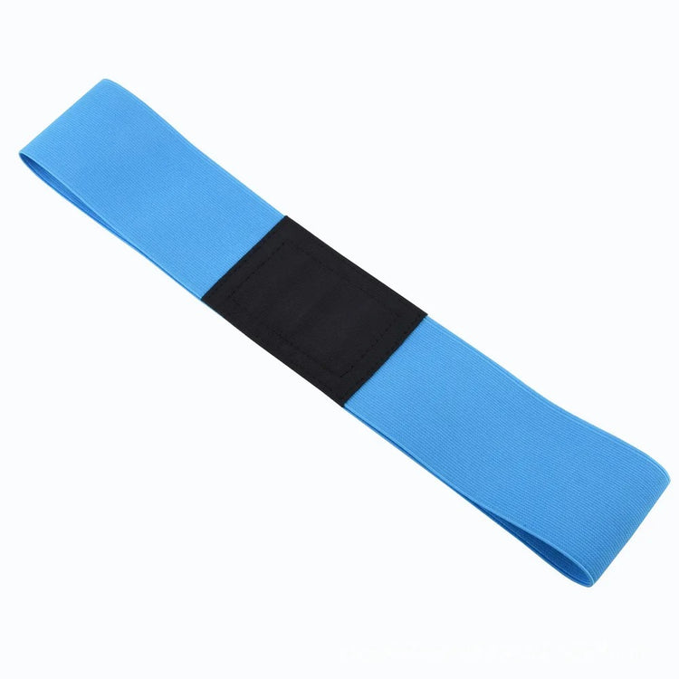 Golf training arm band helping maintain proper swing position